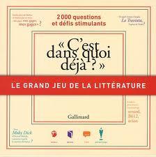 GRAND JEU DE LA LITTERATURE | 9782070444328