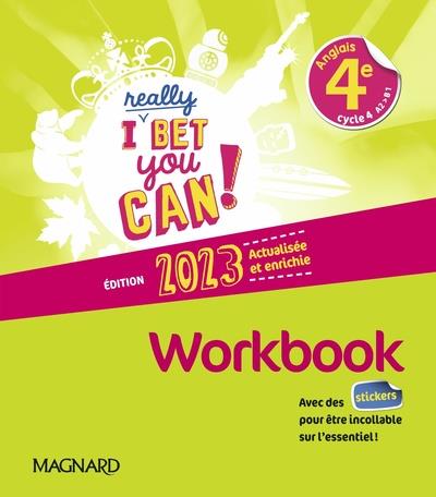 I REALLY BET YOU CAN! ANGLAIS 4E (2023) - WORKBOOK | 9782210117709