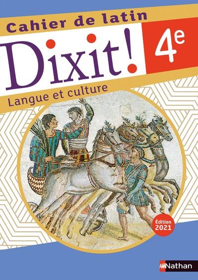 DIXIT! CAHIER DE LATIN 4ÈME | 9782091717692