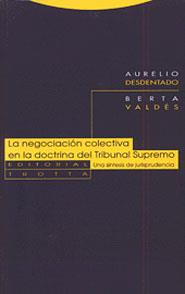 LA NEGOCIACIÓN COLECTIVA EN LA DOCTRINA DEL TRIBUNAL SUPREMO | 9788481642780 | DESDENTADO, AURELIO/VALDÉS DE VEGA, BERTA