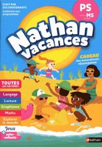 NATHAN VACANCES DE LA PS VERS LA MS 3/4 ANS - ÉDITION 2018 | 9782091932538 | COLLECTIF