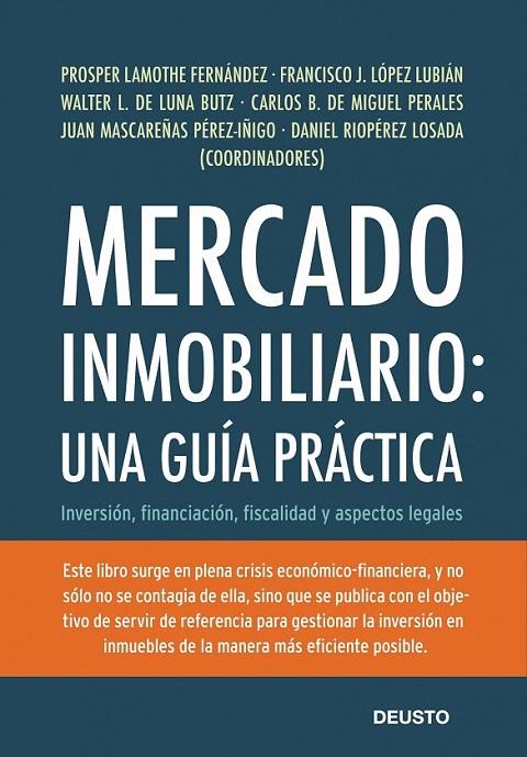 MERCADO INMOBILIARIO. UNA GUÍA PRÁCTICA | 9788423426966 | AA. VV.