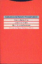 INSTITUCIONES DE DERECHO PROCESAL LABORAL | 9788481640847 | BAYLOS, ANTONIO/CRUZ VILLALÓN, JESÚS/FERNÁNDEZ LÓPEZ, MARÍA FERNANDA