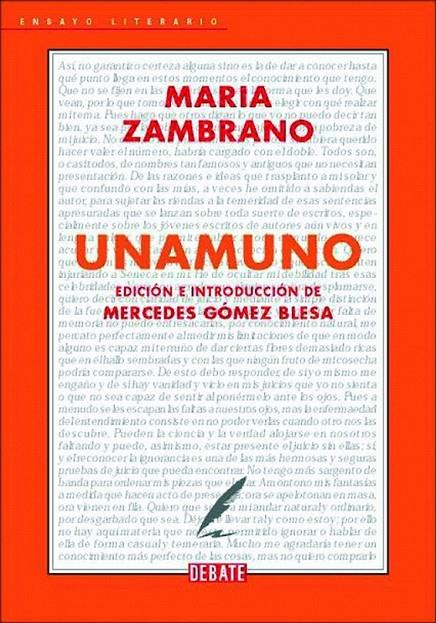 UNAMUNO | 9788483069707 | ZAMBRANO,MARIA