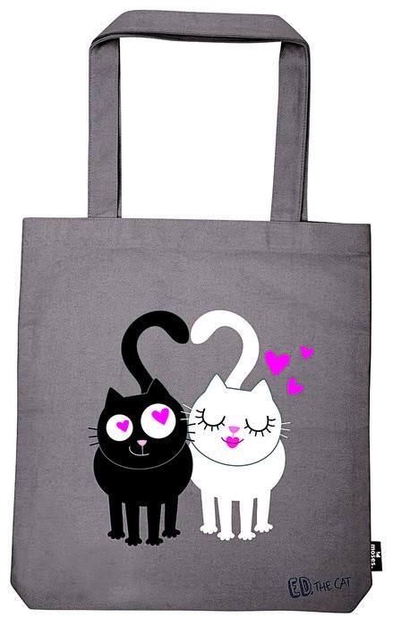 BOLSA DE TELA DE LA COMPRA ED GATOS LOVE | 4033477274854