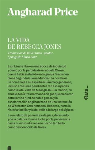 LA VIDA DE REBECCA JONES - CASTELLÀ | 9788416738441 | PRICE, ANGHARAD