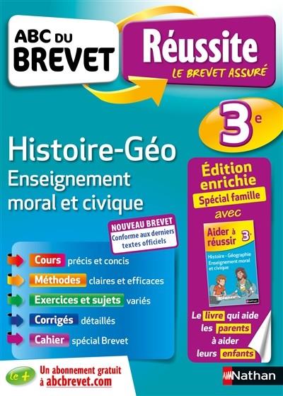 HISTOIRE GÉO, ENSEIGNEMENT MORAL ET CIVIQUE 3E | 9782091520339