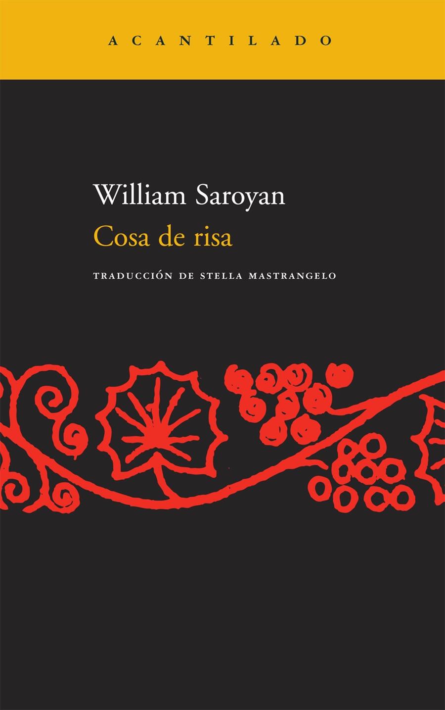 COSA DE RISA | 9788496834378 | SAROYAN, WILLIAM