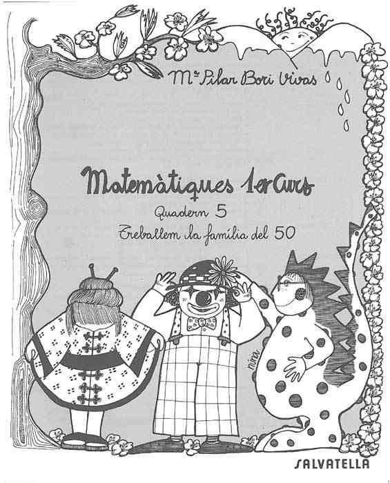 MATEMÀTIQUES 1ER.CURS 5 | 9788472105959 | BORI VIVAS, Mª PILAR