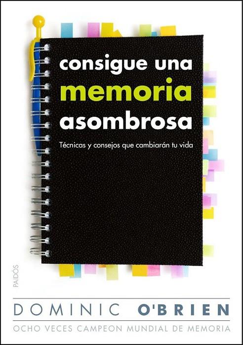 CONSIGUE UNA MEMORIA ASOMBROSA | 9788449326578 | DOMINIC O BRIEN