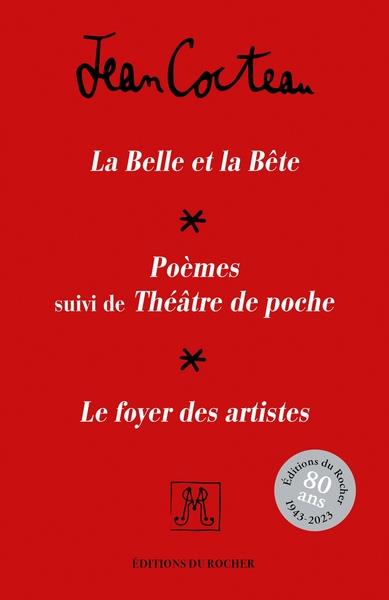 COFFRET : LA BELLE ET LA BÊTE - POÈMES ET THÉÂTRE DE POCHE - LE FOYER DES ARTISTES  | 9782268109572 | COCTEAU, JEAN