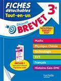 OBJECTIF BREVET FICHES DÉTACHABLES TOUT-EN-UN, 3E : NOUVEAU BREVET 2021 | 9782017117513 | COLLECTIF