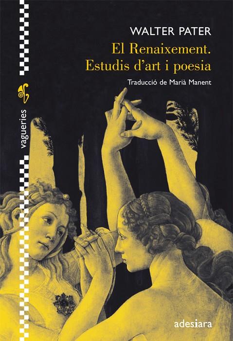 RENAIXEMENT ESTUDIS D'ART I POESIA | 9788492405497 | PATER, WALTER