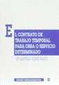 EL CONTRATO DE TRABAJO PARA OBRA O SERVICIO DETERMINADO | 9788480023689 | MARÍA ARÁNTZAZU VICENTE PALACIO