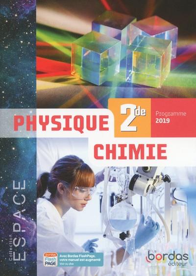 ESPACE PHYSIQUE CHIMIE 2DE 2019 MANUEL DE L'ÉLÈVE | 9782047336786 | MATHIEU RUFFENACH (DIRECTEUR ÉDITORIAL)