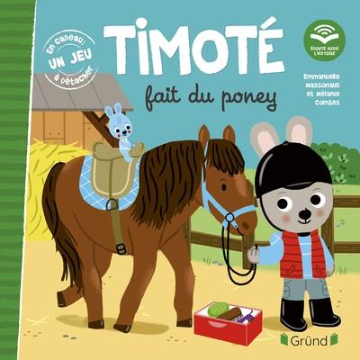 TIMOTÉ FAIT DU PONEY | 9782324033360 | EMMANUELLE MASSONAUD