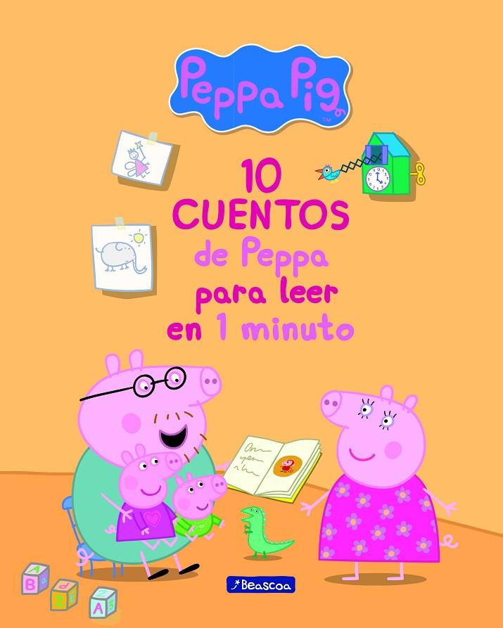 10 CUENTOS DE PEPPA PARA LEER EN 1 MINUTO (PEPPA PIG. PRIMERAS LECTURAS) | 9788448849719 | VARIOS AUTORES