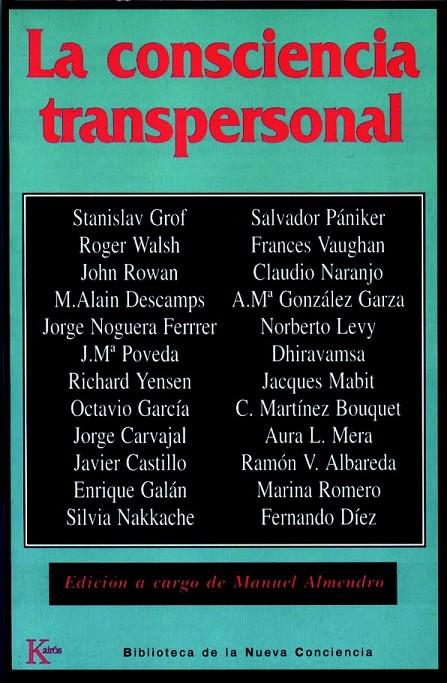 LA CONSCIENCIA TRANSPERSONAL | 9788472453876 | VARIOS AUTORES