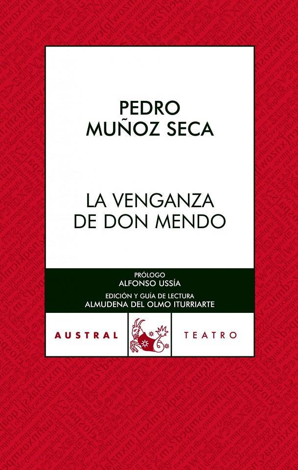 LA VENGANZA DE DON MENDO | 9788467021899 | PEDRO MUÑOZ SECA