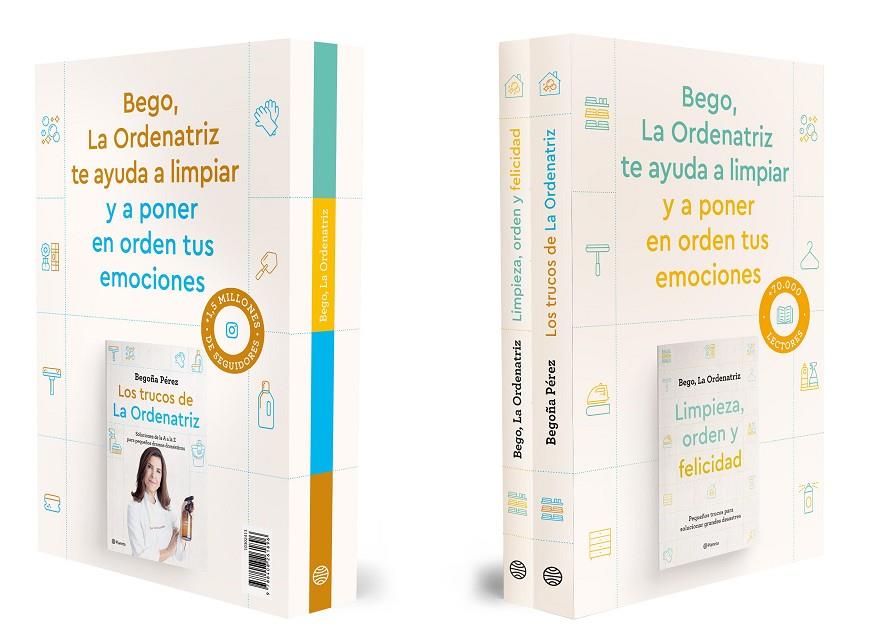 ESTUCHE LA ORDENATRIZ (LIMPIEZA, ORDEN Y FELICIDAD + LOS TRUCOS DE LA ORDENATRIZ | 9788408294450 | BEGO, LA ORDENATRIZ