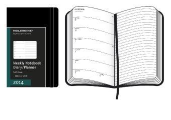 MOLESKINE 2014 - DIARIO SEMANAL, TAMAÑO L, 12 MESES  | 9788866135715