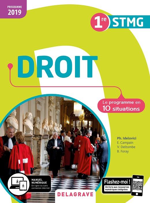 DROIT 1RE STMG 2019 POCHETTE ELEVE | 9782206305523