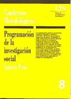 PROGRAMACIÓN DE LA INVESTIGACIÓN SOCIAL | 9788474761825 | PONS, IGNASI