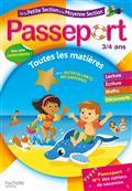 PASSEPORT DE LA PETITE SECTION À LA MOYENNE SECTION, 3-4 ANS : TOUTES LES MATIÈRES  | 9782017147831 | POURE / EXBRAYAT