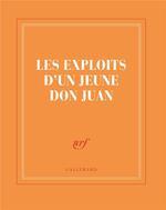 CARNET CARRÉ ORANGE " LES EXPLOITS D'UN JEUNE DON JUAN" | 3260050891219