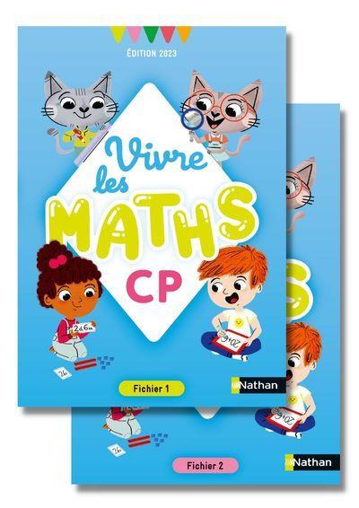 VIVRE LES MATHS - CP - FICHIER DE L'ÉLÈVE - EDITION 2023 | 9782095013820