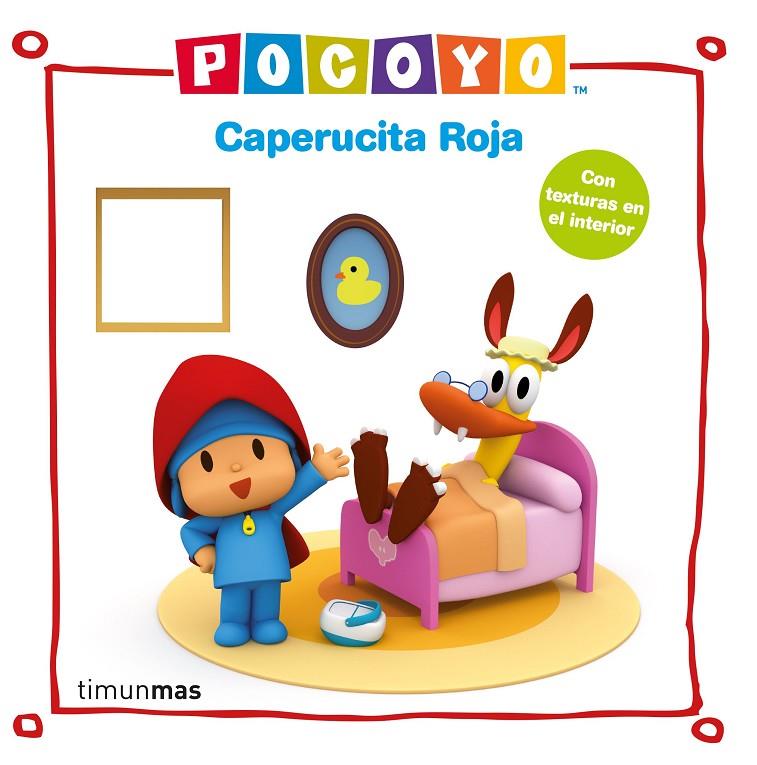 POCOYÓ. CAPERUCITA ROJA CON TEXTURAS | 9788408236290 | ZINKIA