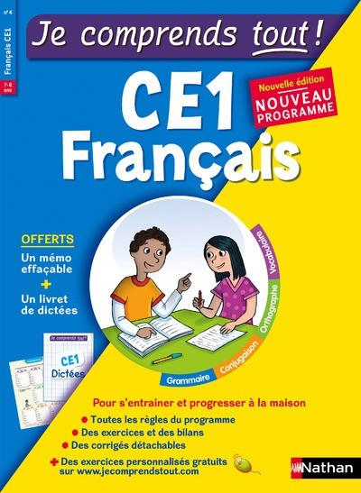 JE COMPRENDS TOUT! FRANÇAIS CE1 - ÉDITION 2016 | 9782091894713 | SYLVIE COTE