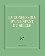 CARNET CARRÉ VERT "LA CONFESSION D'UN ENFANT DU SIÈCLE" | 3260050894678