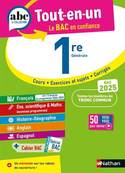 PREMIÈRE PAGE DE COUVERTURE - TOUT EN UN 1RE 2025 | 9782095035600 | DOMINIQUE PREST