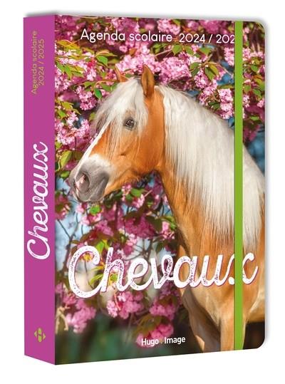 AGENDA SCOLAIRE CHEVAUX 2024-2025  | 9782755675511 | COLLECTIF