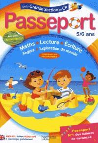 PASSEPORT DE LA GRANDE SECTION AU CP 5-6 ANS - ÉDITION 2018 | 9782017016816 | EXBRAYAT, BLANDINO