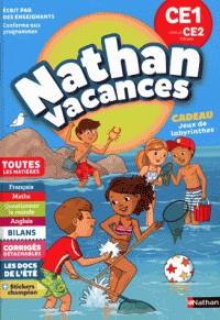 NATHAN VACANCES DU CE1 VERS LE CE2 7/8 ANS  - ÉDITION 2018 | 9782091932576 | COLLECTIF