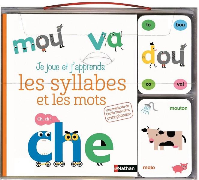 LES SYLLABES ET LES MOTS - AVEC UN JEU DE CARTES  | 9782092571606 | CÉCILE ZAMORANO