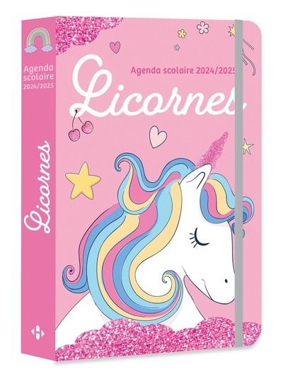 AGENDA SCOLAIRE LICORNES 2024 - 2025  | 9782755675610 | COLLECTIF