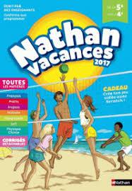 NATHAN VACANCES DE LA 5E VERS LA 4E - ÉDITION 2017 | 9782091931968 | COLLECTIF