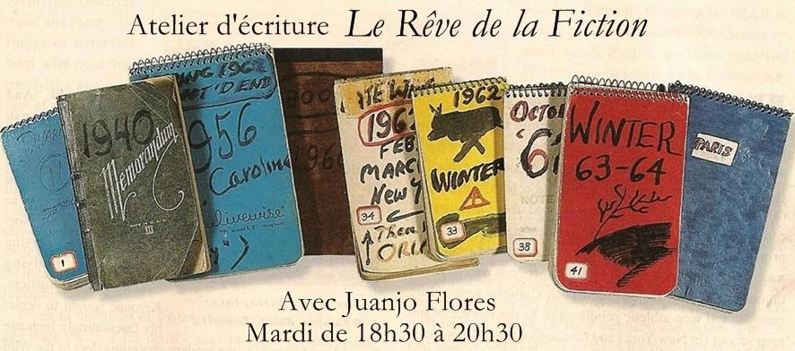 ATELIER D'ÉCRITURE: LE REVE DE LA FICTION: INSCRIPTION + 1ERE SÉANCE | REVEFICTION