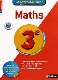 JE COMPRENDS TOUT - MATHS 3 | 9782091880099