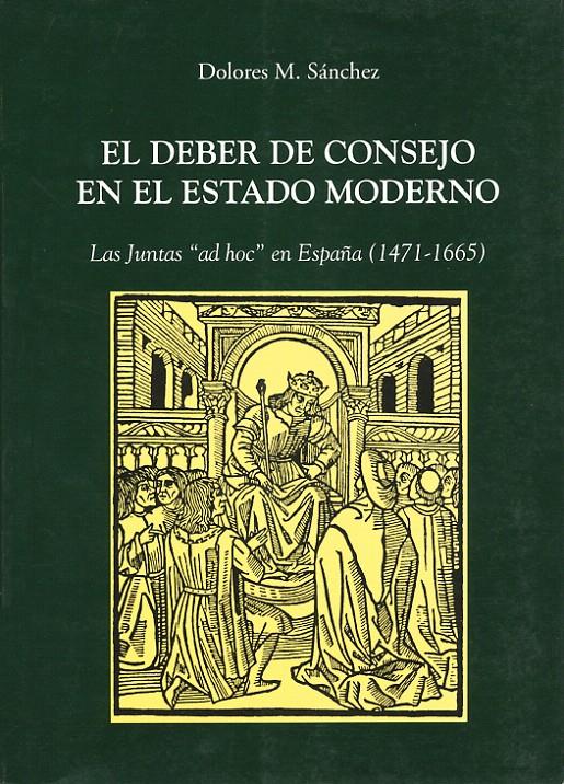 EL DEBER DE CONSEJO EN EL ESTADO MODERNO | 9788486547202 | SÁNCHEZ GONZÁLEZ, MARÍA DOLORES