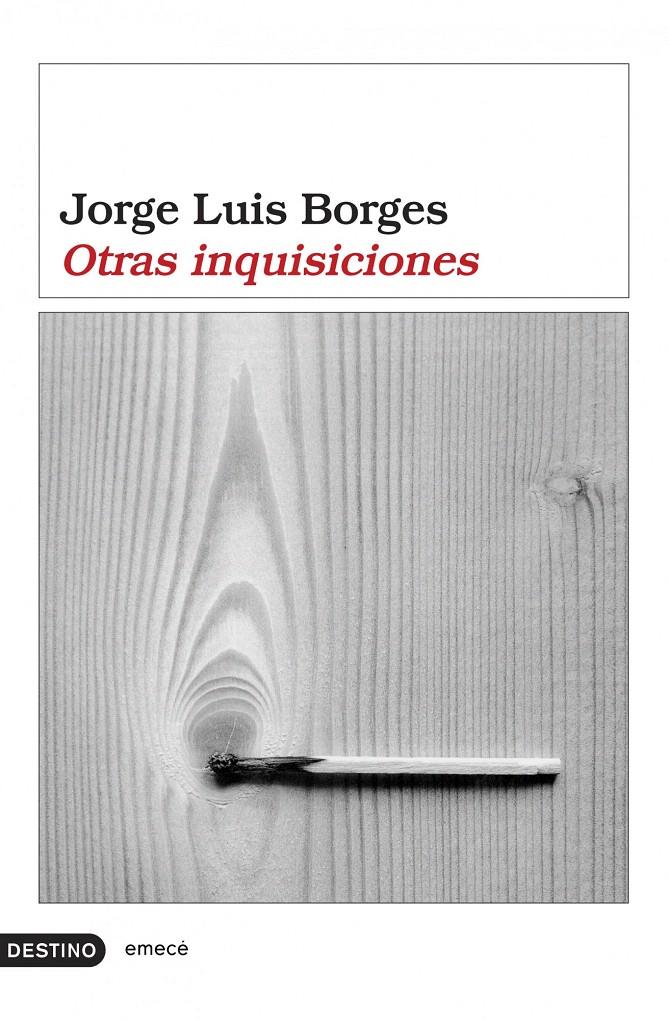 OTRAS INQUISICIONES | 9788423339648 | JORGE LUIS BORGES