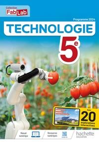 TECHNOLOGIE 5E - LIVRE ÉLÈVE - ED. 2024 | 9782017875482