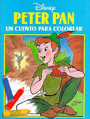 PETER PAN. UN CUENTO PARA COLOREAR | 9788439281405 | WALT DISNEY COMPANY
