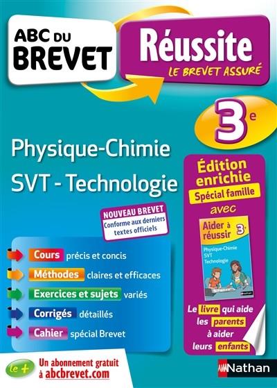 PHYSIQUE CHIMIE, SVT, TECHNOLOGIE 3E | 9782091520346