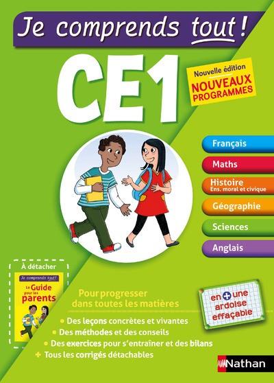 JE COMPRENDS TOUT ! CE1 - ÉDITION 2016 | 9782091894645 | COLLECTIF