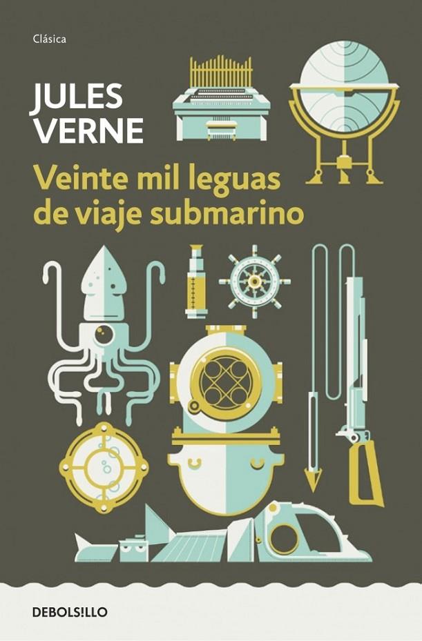 VEINTE MIL LEGUAS DE VIAJE SUBMARINO | 9788490321980 | VERNE,JULES