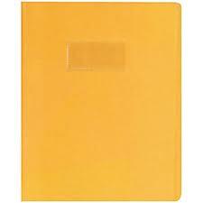 PROTÈGE-CAHIER 17X22 JAUNE - PROTEGE CAHIER A5 GROC | 5551005201006